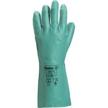 Handschoen nitril 330  mm groen L  Nitrex 802 artikelfoto