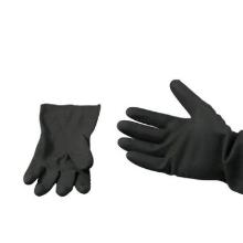 Handschoen latex anti-slip zwart L Rubby Toughie artikelfoto
