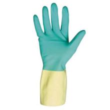 Gant latex néoprène bicolore L Ansell alphatec photo du produit
