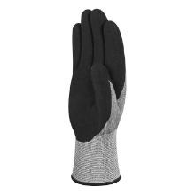 Gebreide handschoen nitril palm snijbestendig grijs en zwart M Venicut f Xtrem C artikelfoto