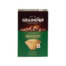 `Koffie filter "GRAINDOR"      (bruin) artikelfoto