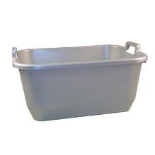 Wasmand gesloten : 65 x 45 x 29 cm - grijs artikelfoto