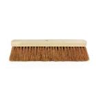 Balai coco monture plate bois non verni 50 cm photo du produit