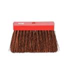 Straatveger bassine piassava montuur rood gelakt hout 30 cm artikelfoto