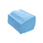 Blauwe non-woven poetsdoek Bewifood M-Fold 45 x 50 cm 250 pc artikelfoto