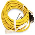 Cable jaune avec cosses - 3 x 1.5 mm&sup2; -15 m pour monobrosse HFM - 981812 photo du produit