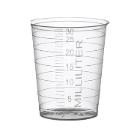Godets &agrave; m&eacute;dicaments transparent &Oslash;38 mm 42 mm 30 ml 60 x 80 pc photo du produit