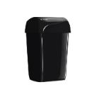 Zwarte afvalbak 43 L vloer of wand (met kit) 61 x 42 x 29 cm IDENTITY InvisiBin artikelfoto