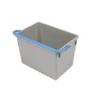 Seau gris avec poign&eacute;e bleu pour chariot d'entretien 10 l photo du produit