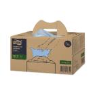 Poetsdoek blauw 1 laag 41,5 x 35,5 cm W7 Tork cloth 530 artikelfoto