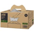 Gevouwen industri&euml;le poetsdoek grijs 10,8 x 41,5 cm W7 Tork artikelfoto
