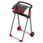 Distributeur sur pied rouge noir 65 x 53 x 100 cm W1 Tork Floor Stand photo du produit