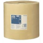 Poetsdoek bruin gerecycleerd 1 laag 1000m W1 Tork Universal Wiper 310 artikelfoto