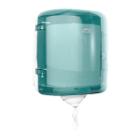 Dispenser centerfeed wit turqoise 26 x 24 x 34 cm M4 Tork Reflex artikelfoto
