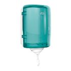 Dispenser centerfeed wit/turqoise 20x18x34cm M3 Tork Reflex Mini artikelfoto