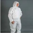 Non woven overall met rit en kap S-M artikelfoto