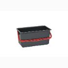 Seau 25 l noir poignée rouge pour chariot d'entretien XT6 et STE2 photo du produit