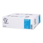 2-laags witte handdoek 20,3 x 8 cm ecologische Z-vouw artikelfoto