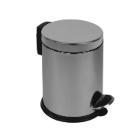 Poubelle &agrave; p&eacute;dale : inox - 3 lt - "new bin basic" photo du produit