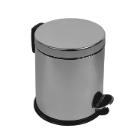 Poubelle à pédale : inox - 5 lt - "new bin basic" photo du produit