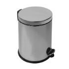 Poubelle &agrave; p&eacute;dale : inox - 12 lt - "new bin basic" photo du produit