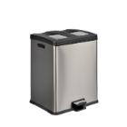 Pedaalemmer : 2 stromen - inox - 2 x 30 lt - "multiflux" artikelfoto