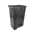 Pedaalemmer : gerecycleerd plastic grijs - deksel grijs - 60 l - "ecoconti" artikelfoto