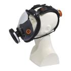 Volgelaatsmasker - zwart/oranje - M9200 - "Rotor Galaxy" artikelfoto