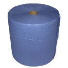 Poetspapier 3 laags Maxi blauw verlijmd artikelfoto