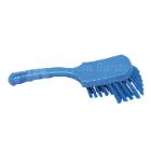 Brosse &agrave; r&eacute;curer main avec manche fibre polyester bleu 27,5 cm"fbk" photo du produit