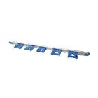 Support mural 5 branches bleu 90 cm "fbk" photo du produit