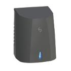 Sèche-mains automatique à air pulsé ultra-compact noir mat Sup'Air photo du produit
