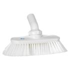 Brosse passage d'eau souple fleuré blanc 24 cm "vikan" photo du produit