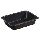 Ravier 1 compartiment recycl&eacute; noir 510 cc 900 pc Duniform photo du produit