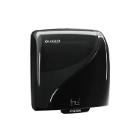 Zwarte dispenser voor handdoek autocut towel Identity Hands artikelfoto