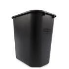 Poubelle rectangulaire 26.5 l noir photo du produit