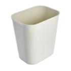 Poubelle anti-feu rectangulaire 13,2 l beige photo du produit
