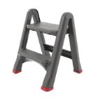 Marche pieds pliable gris photo du produit
