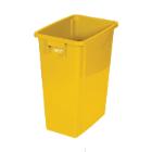 Poubelle sans couvercle jaune 60 l photo du produit