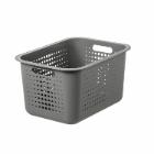 Opbergmand opengewerkt antraciet grijs 37 x 28 x 20 cm Orthex artikelfoto
