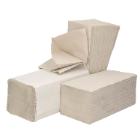 Essuie-mains brun recyclé 2 plis 20 x 24 cm 25 x 150 feuilles photo du produit