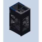Afvalbak Bella 2 stromen 2 x 60 l fost plus kleurcodes blauw grijs artikelfoto