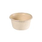 Ravier rond bagasse brun 60 cc 1500 pc photo du produit