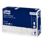 Handdoek intergevouwen gerecycled 2-laags wit 24x21,2cm Tork Xpress H2 Universal artikelfoto