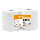 Toiletpapier Jumbo wit 2-laags Ecolabel 6 x 350 m SAVE artikelfoto