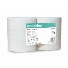 Wit toiletpapier Jumbo Ecolabel 2-laags 6 x 250 m ESSENTIEL artikelfoto
