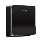 Distributeur essuie-mains pli&eacute;s en V noir S Hyginity photo du produit