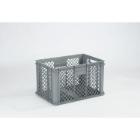 Bac de transport ajouré gris 600 x 400 x 320 mm 63 l Perfobox photo du produit