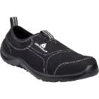 Veiligheidsschoen laag model zwart polyester katoen 45 Miami S1P SRC artikelfoto