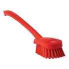 Handborstel met lange steel hard 41,5 cm rood Vikan artikelfoto